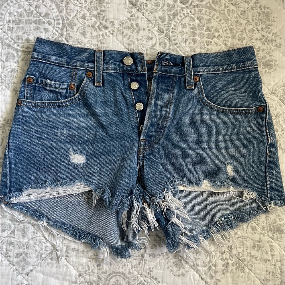 Levi’s 501 Vintage denim shorts (women’s size 26)